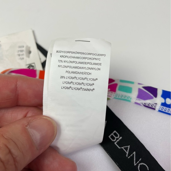 NWT La Blanca Rainbow Push Up Bikini Top Size 6 - Picture 6 of 7